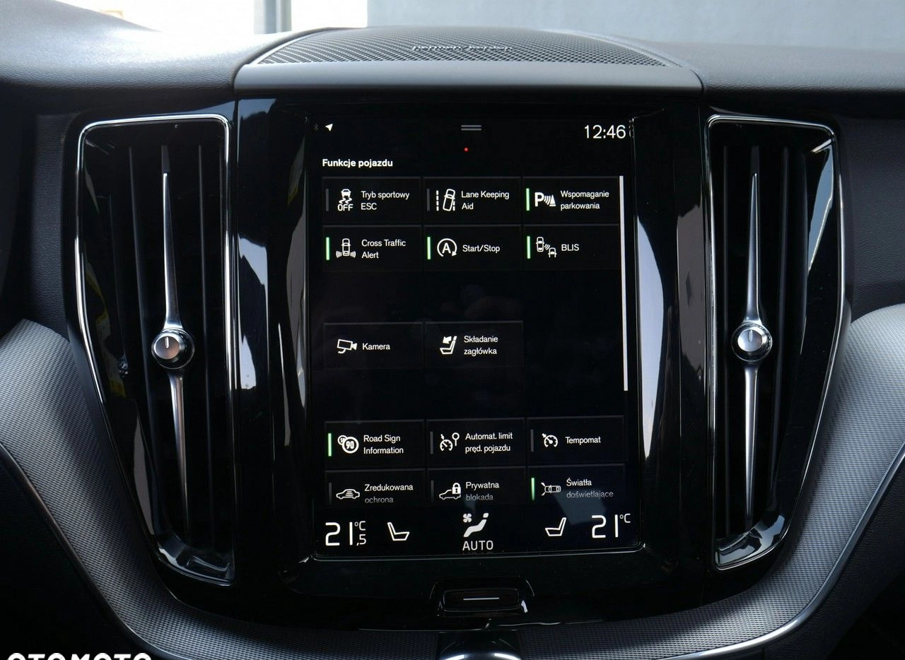 Volvo XC 60 cena 169900 przebieg: 43933, rok produkcji 2019 z Czarna Woda małe 352
